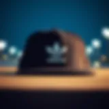 Classic Adidas snapback showcasing its unique design