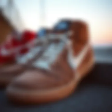Diverse Models of Nike Suede Hightops Collection of Nike suede hightops models