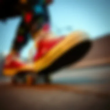 Converse Chuck Taylor All Star Move Low Top in Skateboarding Context An artistic representation of the Converse Chuck Taylor All Star Move Low Top in a skateboarding environment.