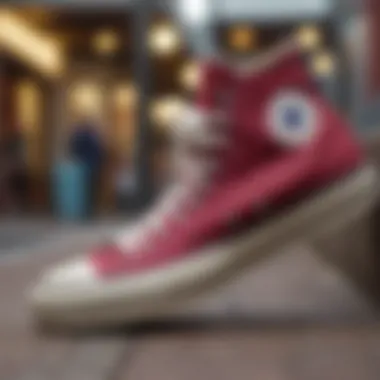 Historical evolution of Converse Chuck Taylor shoes