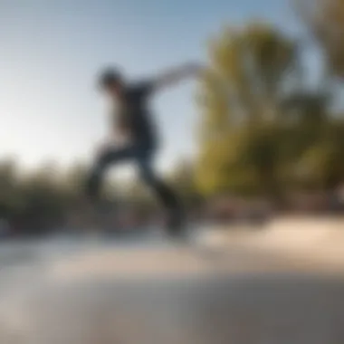 Group of skaters enjoying a session at a local skatepark