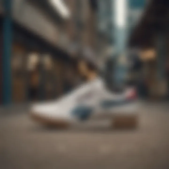 Historical advertisement showcasing Reebok's impact on skate culture