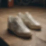 Vintage Reebok sneakers showcasing unique design features