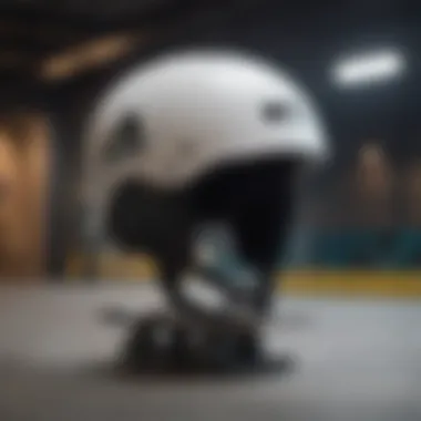 Showcase of Adidas skate accessories including helmets and pads