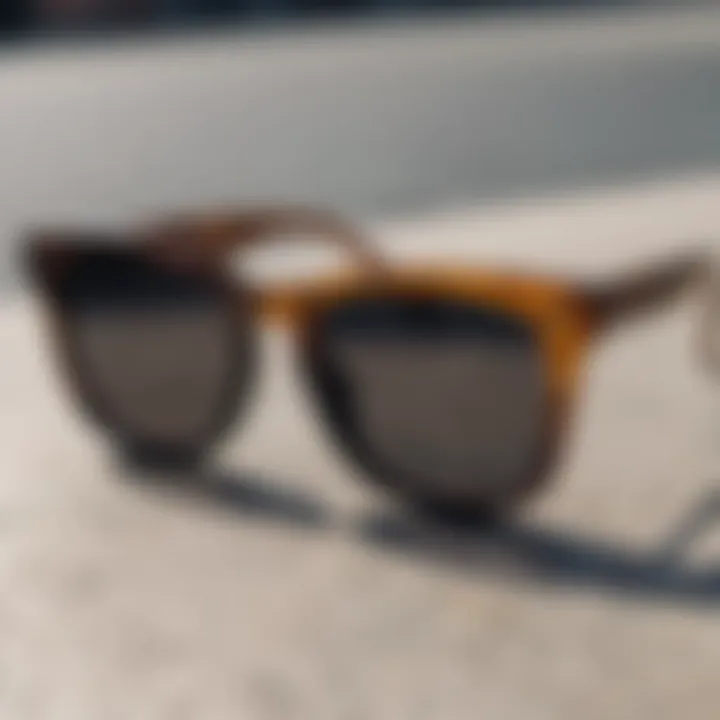 Variety of metal frame sunglasses colors and shapes