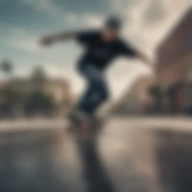 A group of skateboarders showcasing techniques influenced by Solomon Skates.