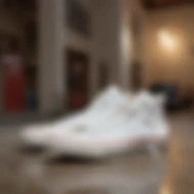 Converse All Star Classic White displayed in a vintage setting