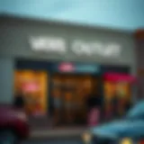 Vans Outlet storefront in Lancaster, PA