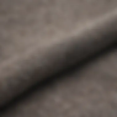 Close-up of fabric texture of a Vans sweater, highlighting quality materials.