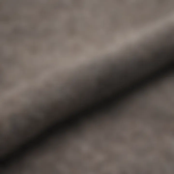 Close-up of fabric texture of a Vans sweater, highlighting quality materials.