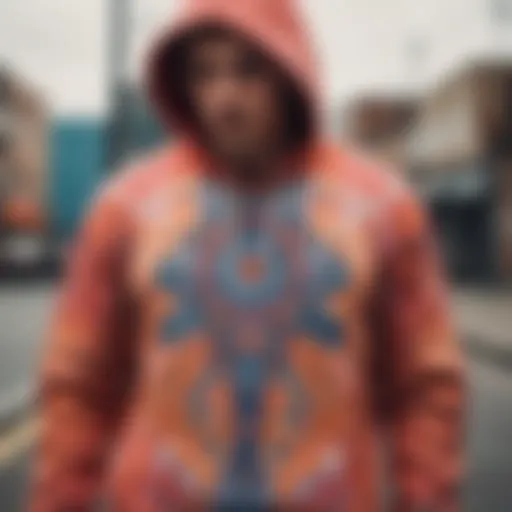 Vibrant hoodie designs showcasing unique patterns and colors