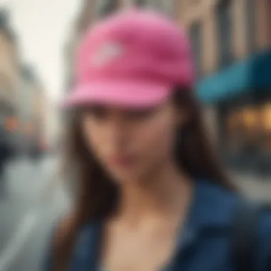 Urban Cool: The Nike Heritage Cap Stylish Nike Heritage Cap in urban setting