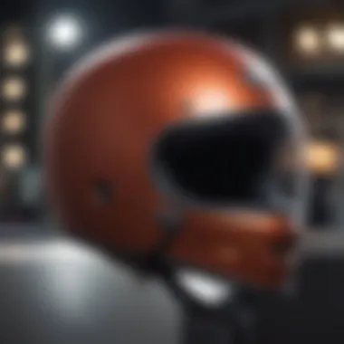 Close-up view of the Protec Classic helmet showcasing its sleek design