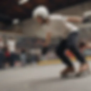 Skaters wearing the Protec Classic helmet while performing tricks