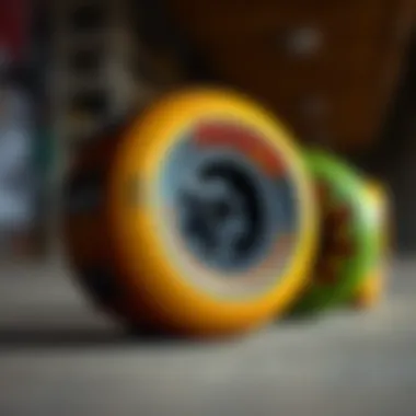 Quality and Durability of Shortys Skateboard Wheels Close-up of skateboard wheels showcasing quality and durability