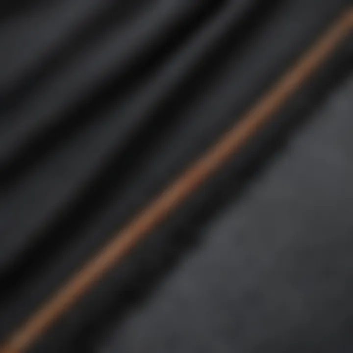 Close-up of high-quality fabric used in Tony Hawk shorts