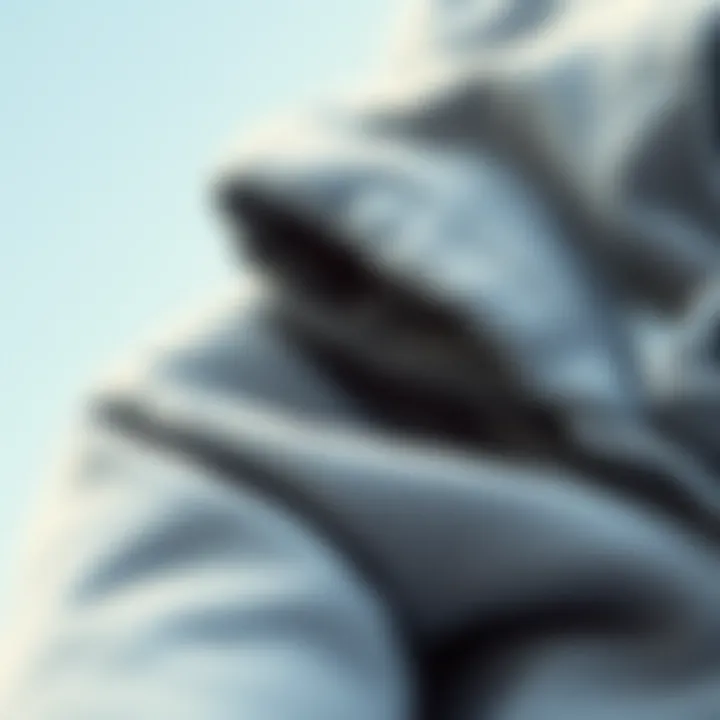 Quality Materials for Comfort Materials used in grey hooded sweatshirts