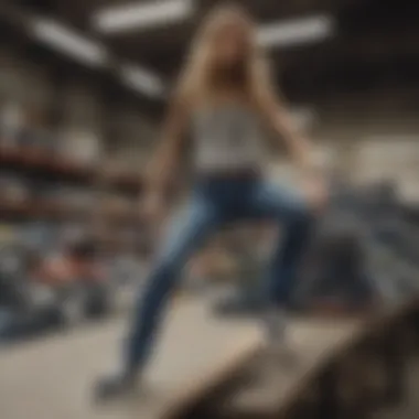 Eco-friendly materials used in the production of Volcom jeans