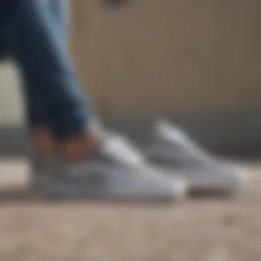 Cultural representation of youth wearing grey checkered Vans